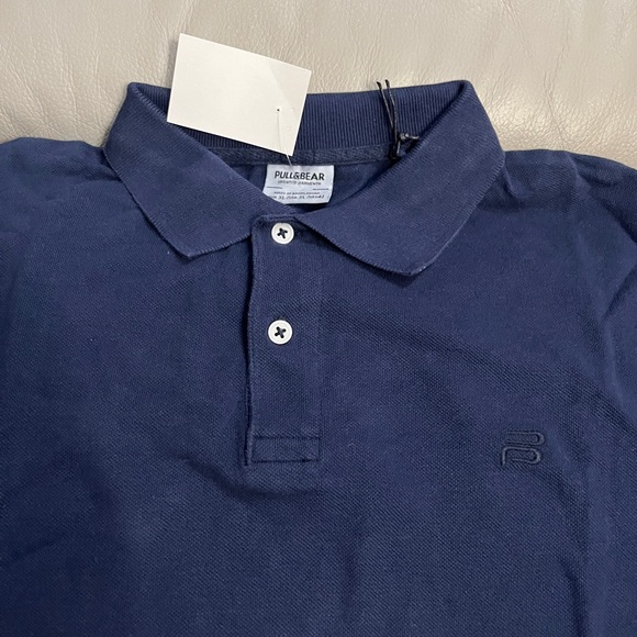 NWT - Pull & Bear Men’s Regular Fit Polo Shirt - Size XL - Picture 4 of 9
